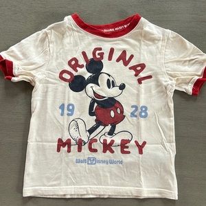 Vintage Style Original Mickey Classic Tee Short Kids XS